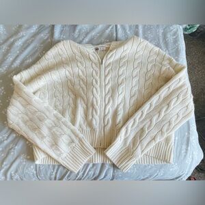 SO Women’s Knit Zip-up Cardigan